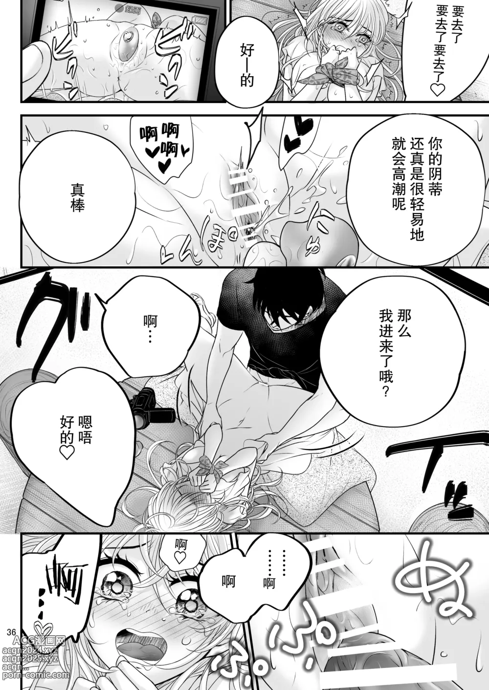 Page 36 of doujinshi bud addiction～每天、玩弄阴蒂～