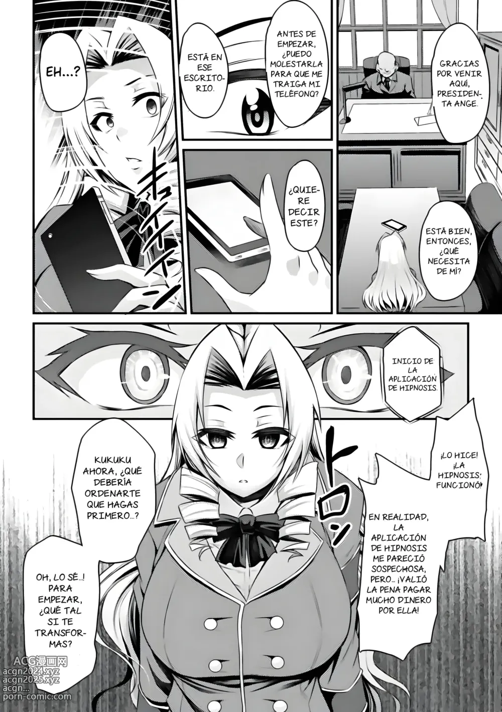 Page 5 of doujinshi La princesa con armadura sagrada - Santa Ange, el angel que perdio por la hipnosis