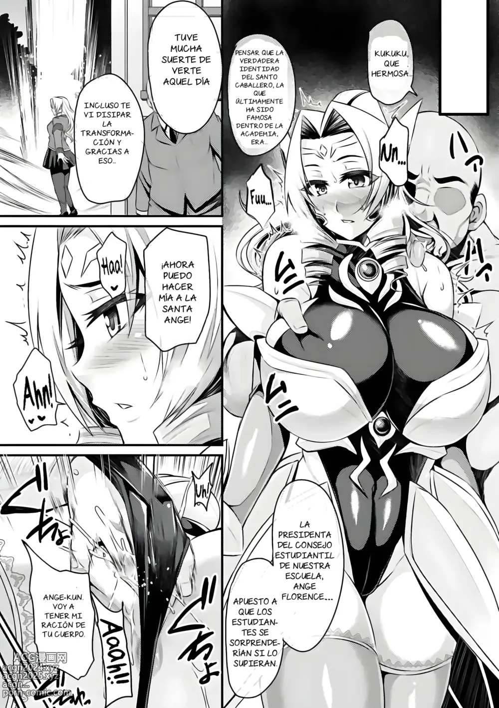 Page 6 of doujinshi La princesa con armadura sagrada - Santa Ange, el angel que perdio por la hipnosis