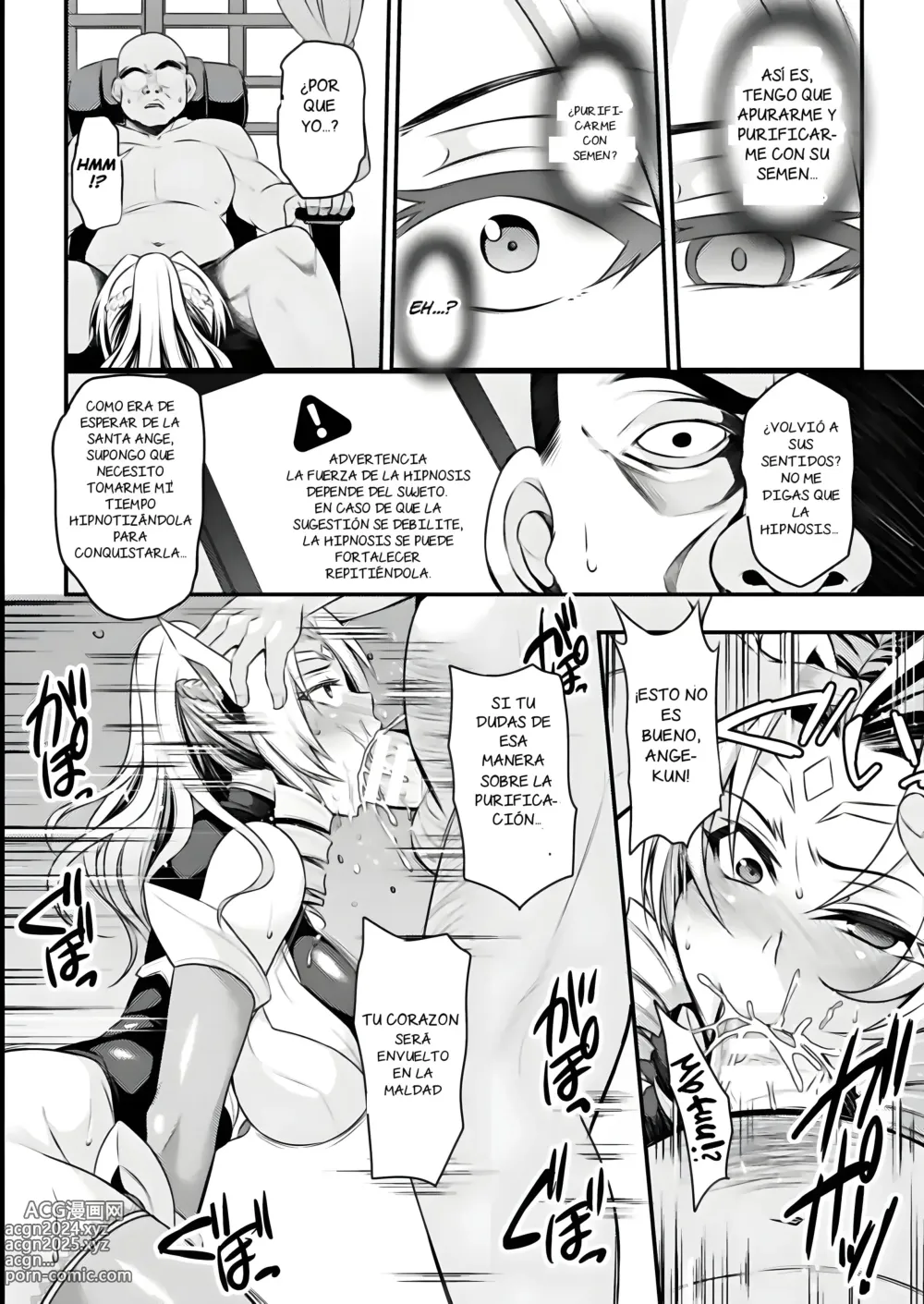 Page 9 of doujinshi La princesa con armadura sagrada - Santa Ange, el angel que perdio por la hipnosis