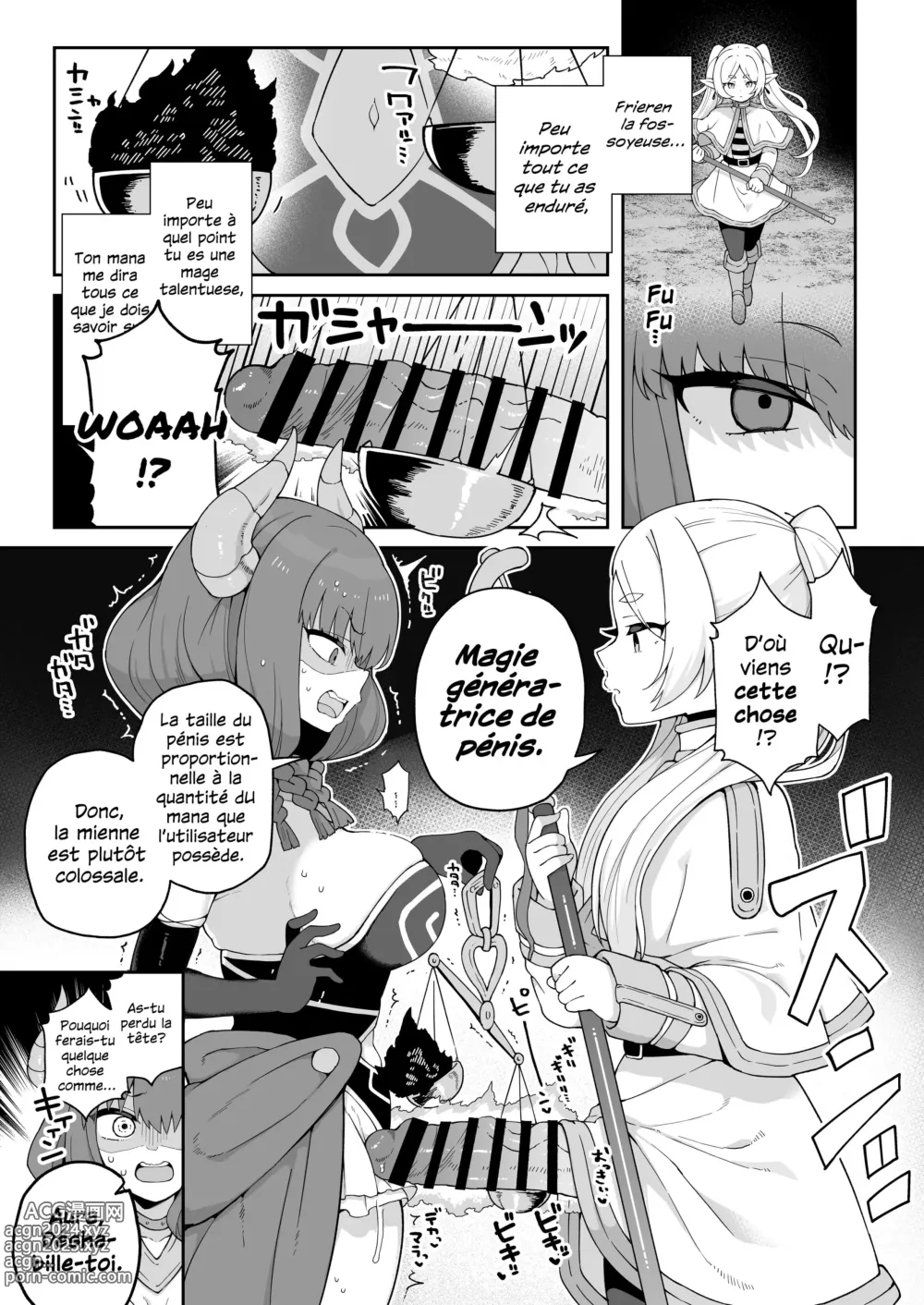 Page 2 of doujinshi La magie qui fait pousser des gros pénis