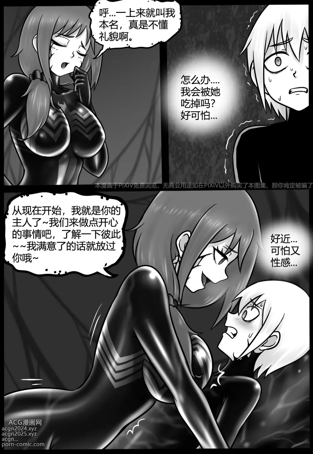 Page 12 of doujinshi Venom TransSexual 3