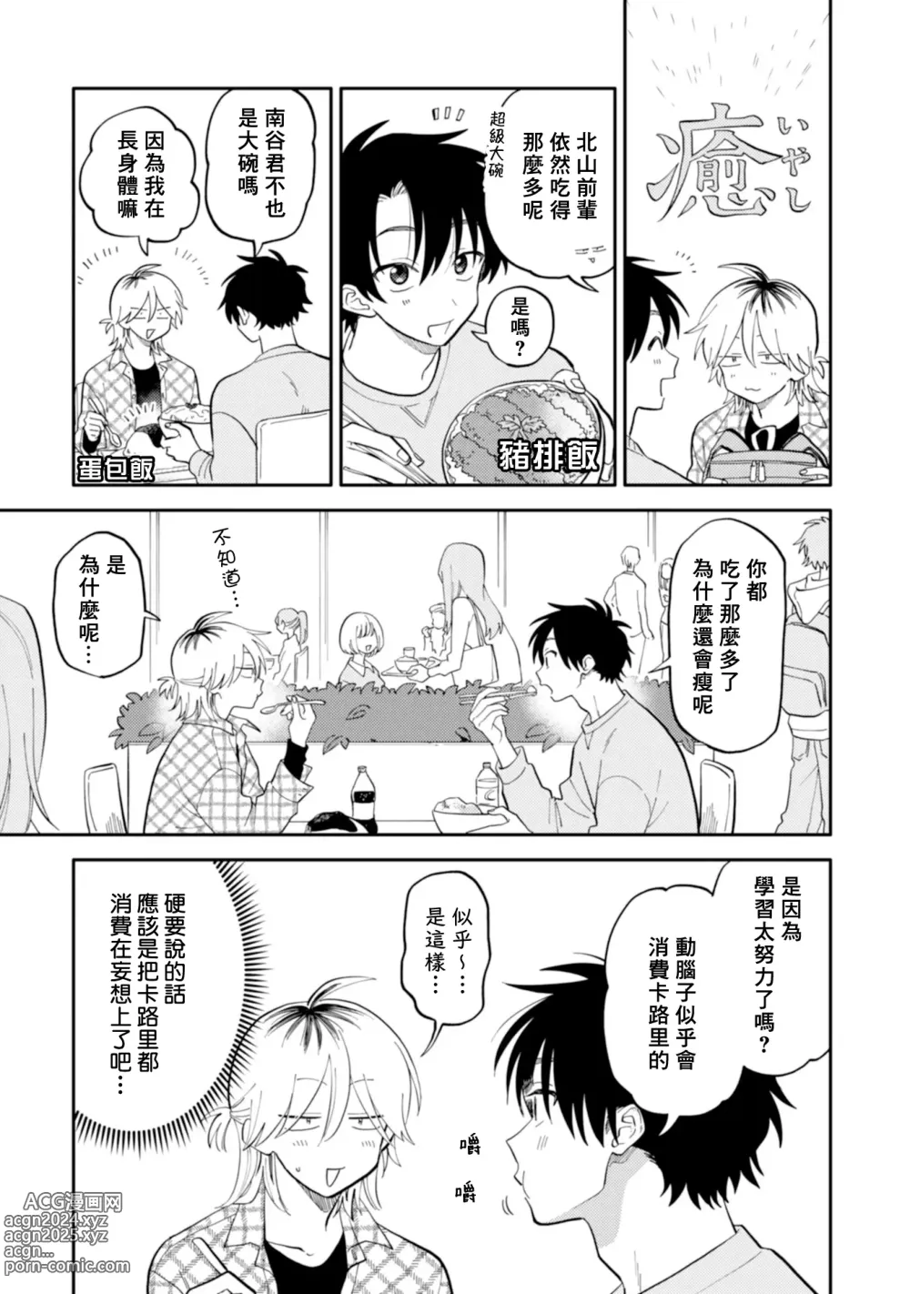 Page 63 of manga 北山君与南谷君 2