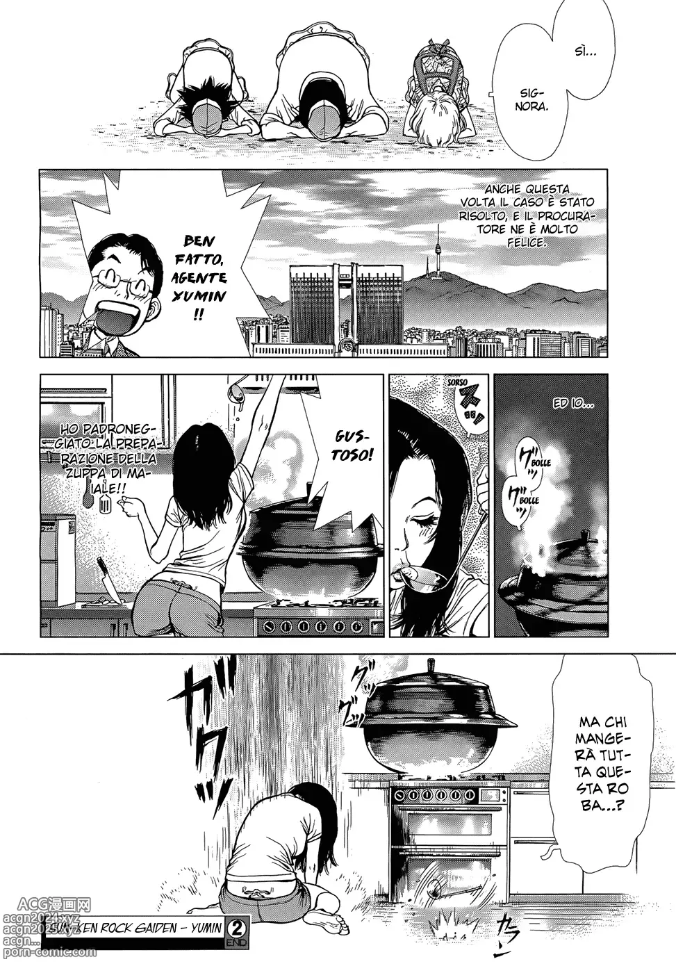 Page 28 of manga Sun Ken Rock Gaiden - Yumin 2