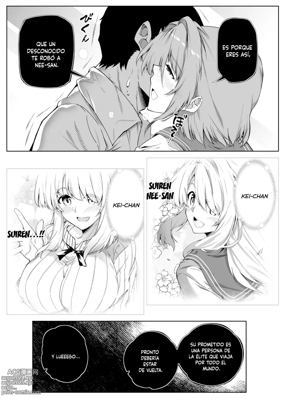 Page 35 of doujinshi Reconciliación de verano Las hermosas hermanas del campo