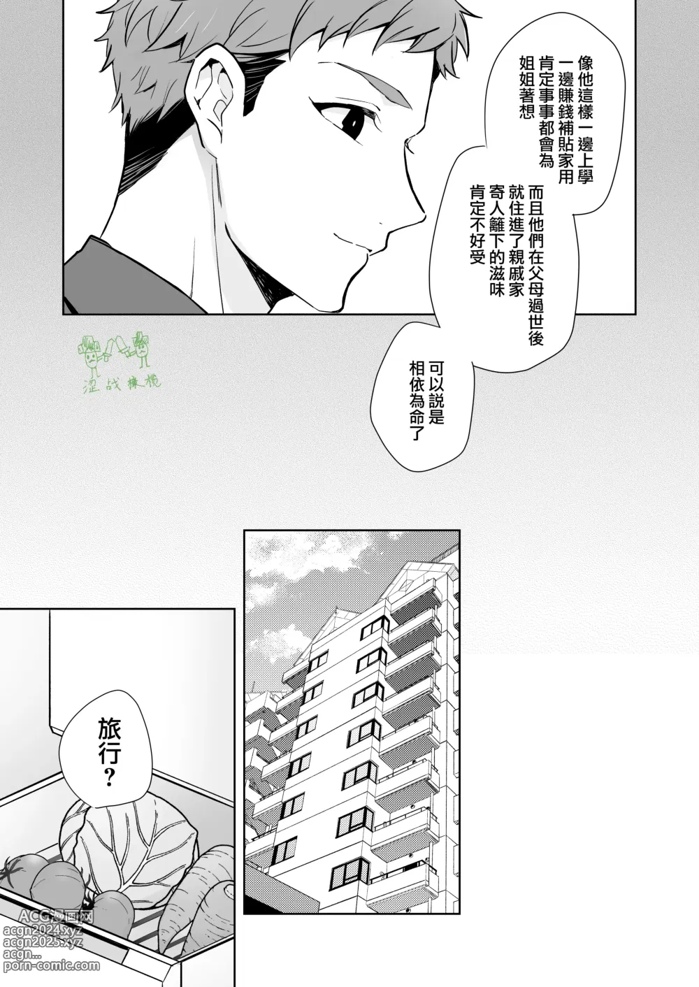 Page 9 of doujinshi 姐與弟