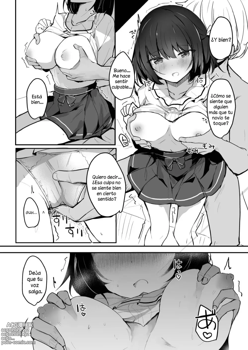 Page 9 of doujinshi Netorase Kanojo