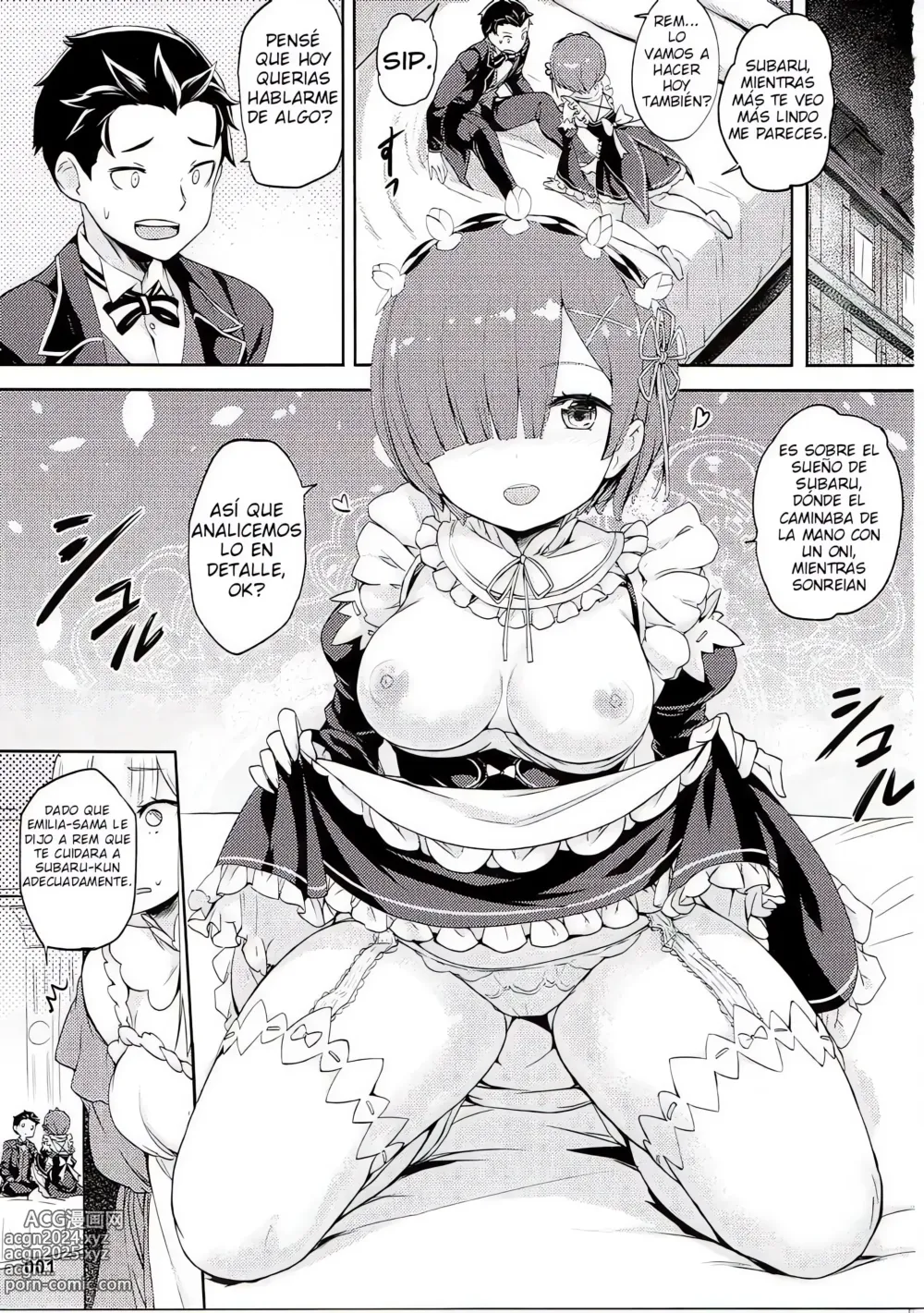 Page 2 of doujinshi Re:Zero After Story