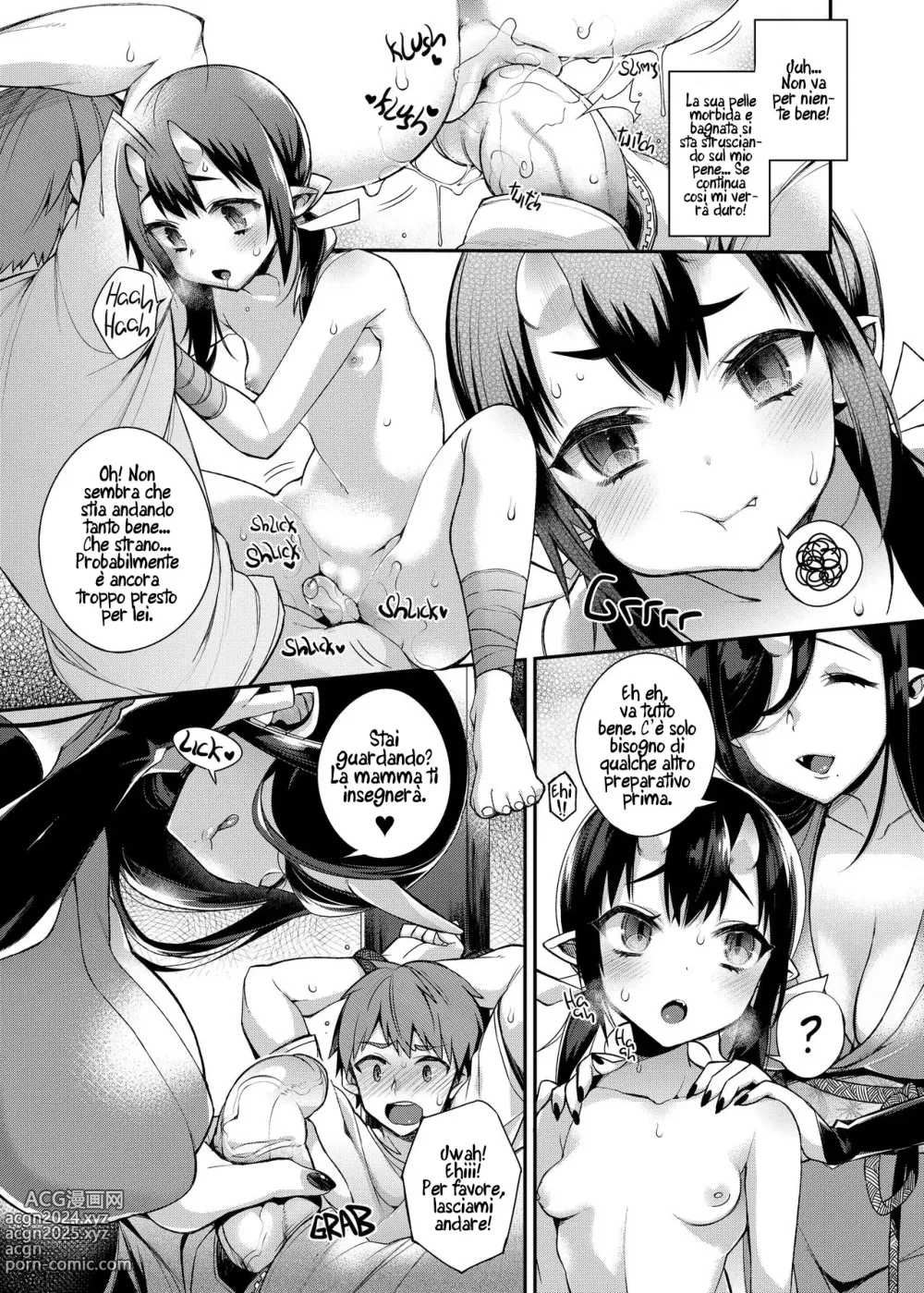 Page 13 of manga Oni no Oyako wa Hito no Osu to Kozukuri ga Shitai ~Musume Hen~