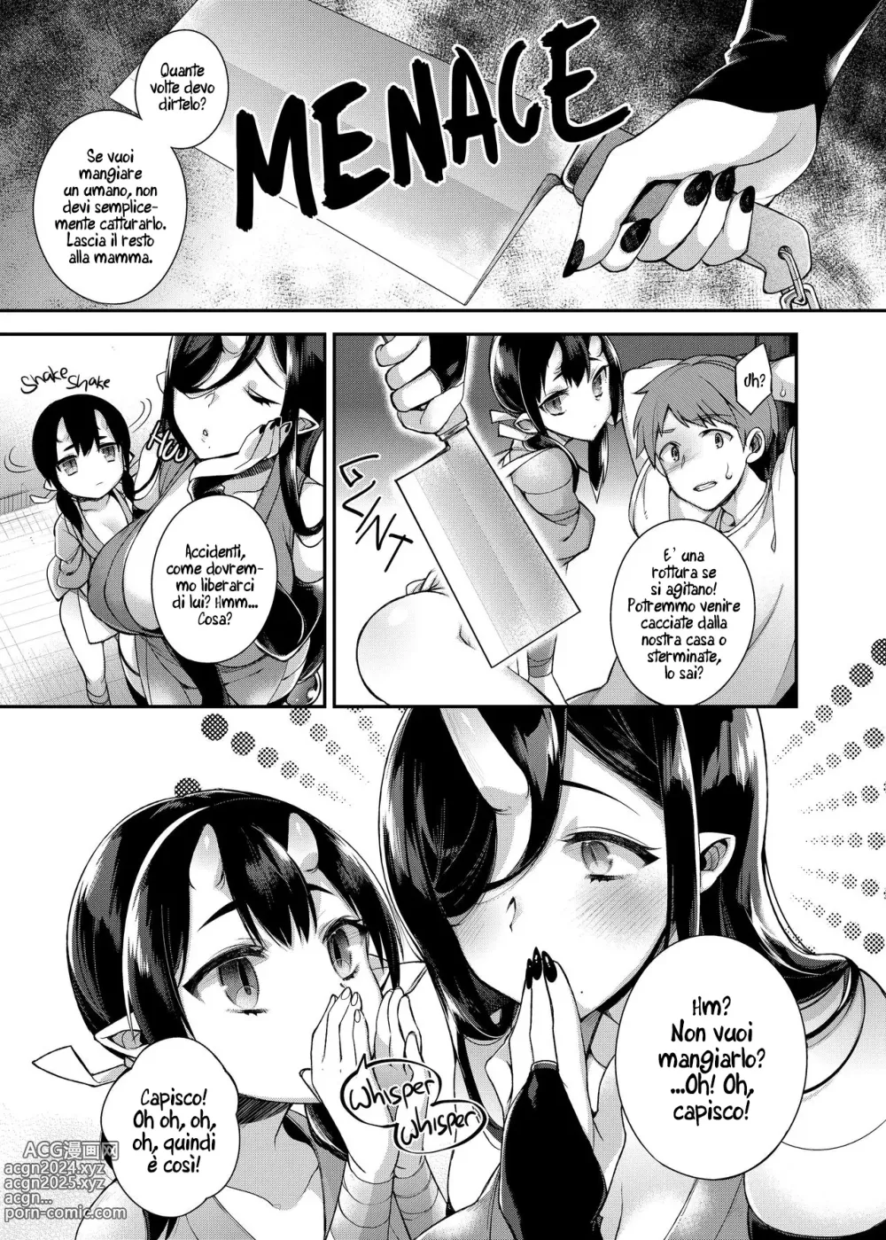 Page 9 of manga Oni no Oyako wa Hito no Osu to Kozukuri ga Shitai ~Musume Hen~