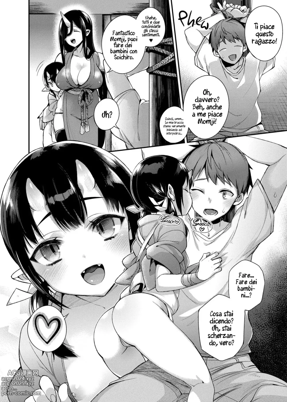 Page 10 of manga Oni no Oyako wa Hito no Osu to Kozukuri ga Shitai ~Musume Hen~