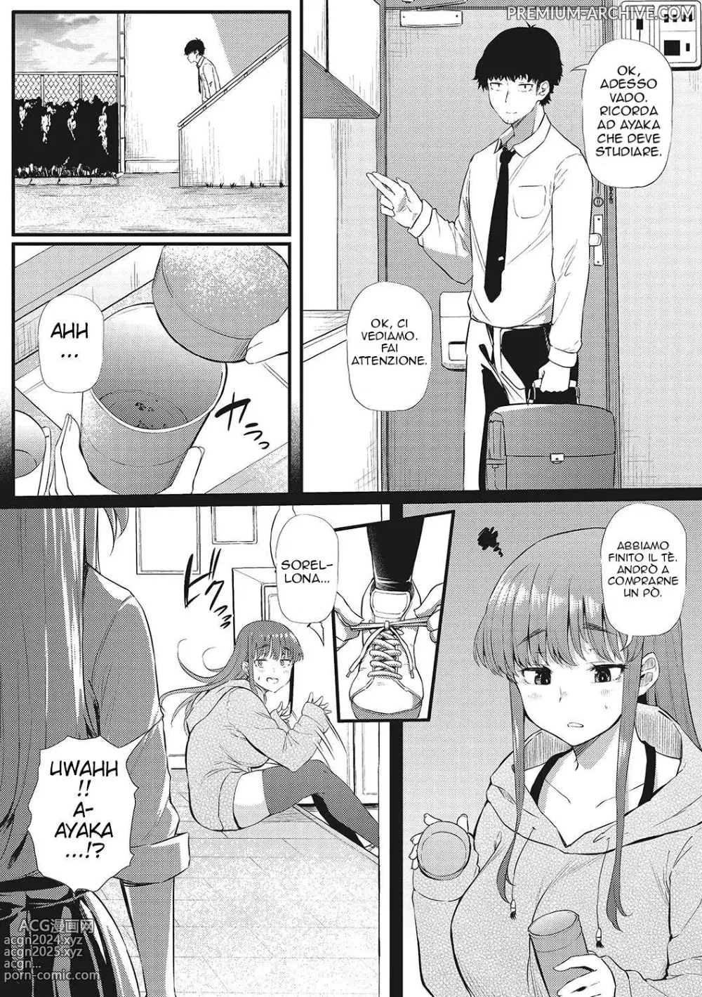 Page 12 of manga Sesso e Comunicazione con due Sorelle