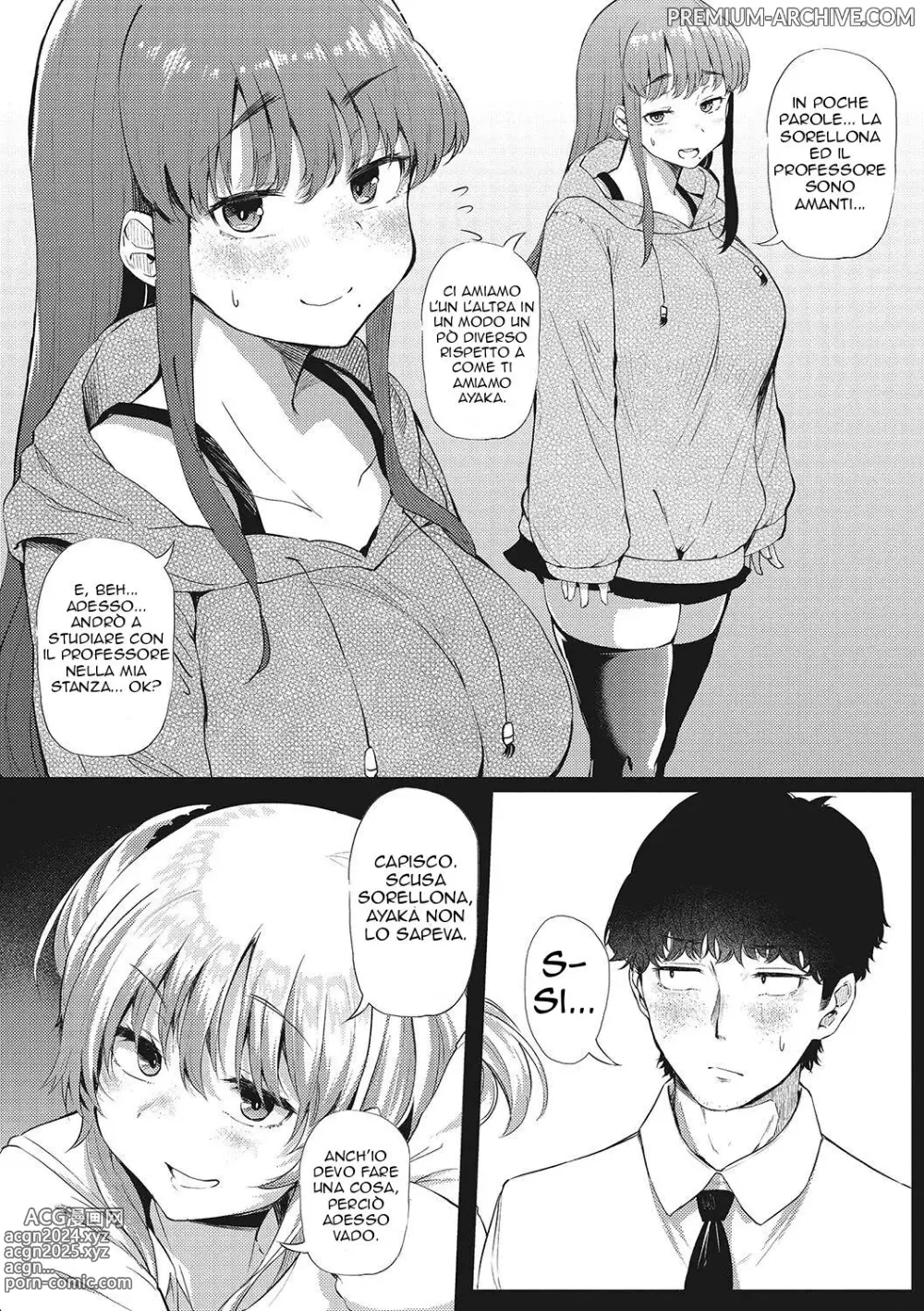 Page 5 of manga Sesso e Comunicazione con due Sorelle