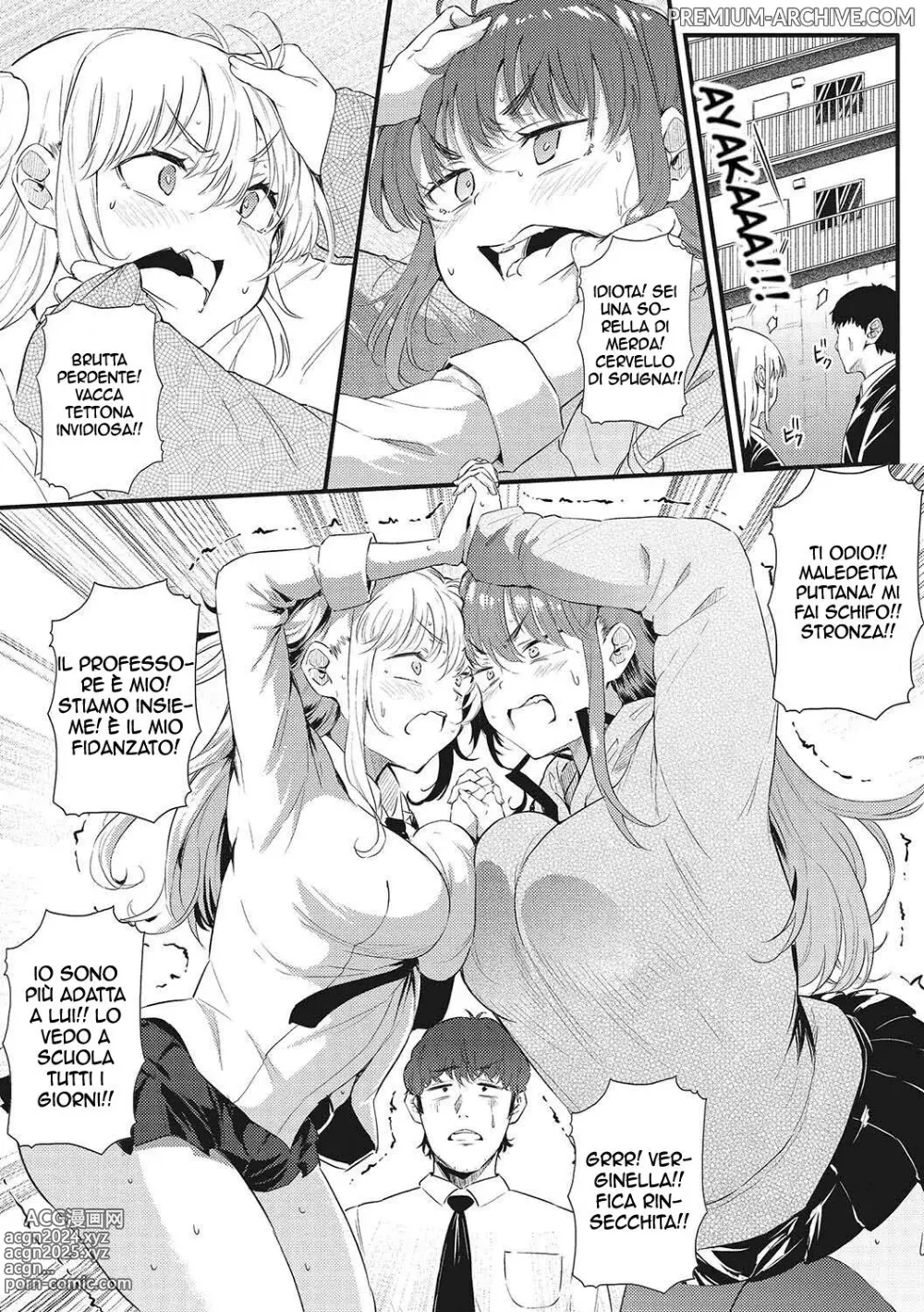 Page 11 of manga Sesso e Comunicazione con due Sorelle 2