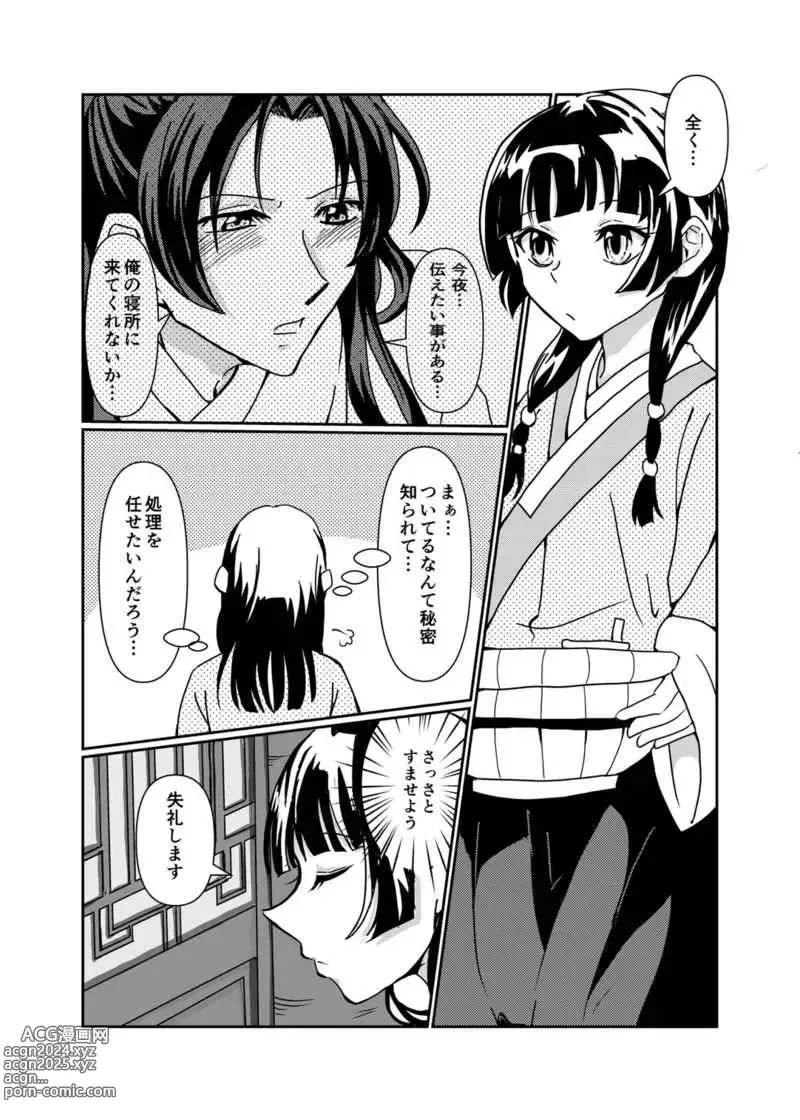 Page 2 of doujinshi Kusuriya no otoko-tai jikken