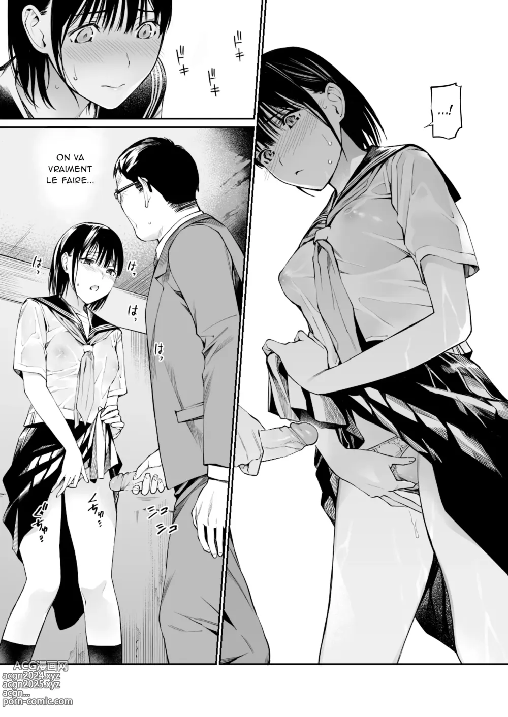 Page 35 of doujinshi Ame no Hi wa, Honnori Chikubi (decensored)