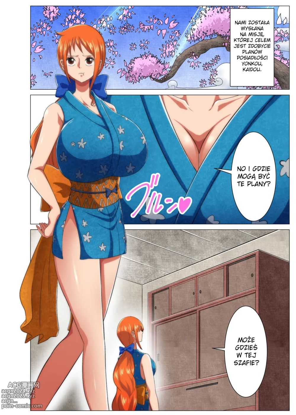 Page 2 of doujinshi Onna Ninja no Dokidoki Hatsu Ninmu  A Female Ninjas Exciting First Mission