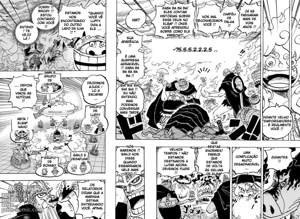 Page 8 of manga uma peça 1111 blz