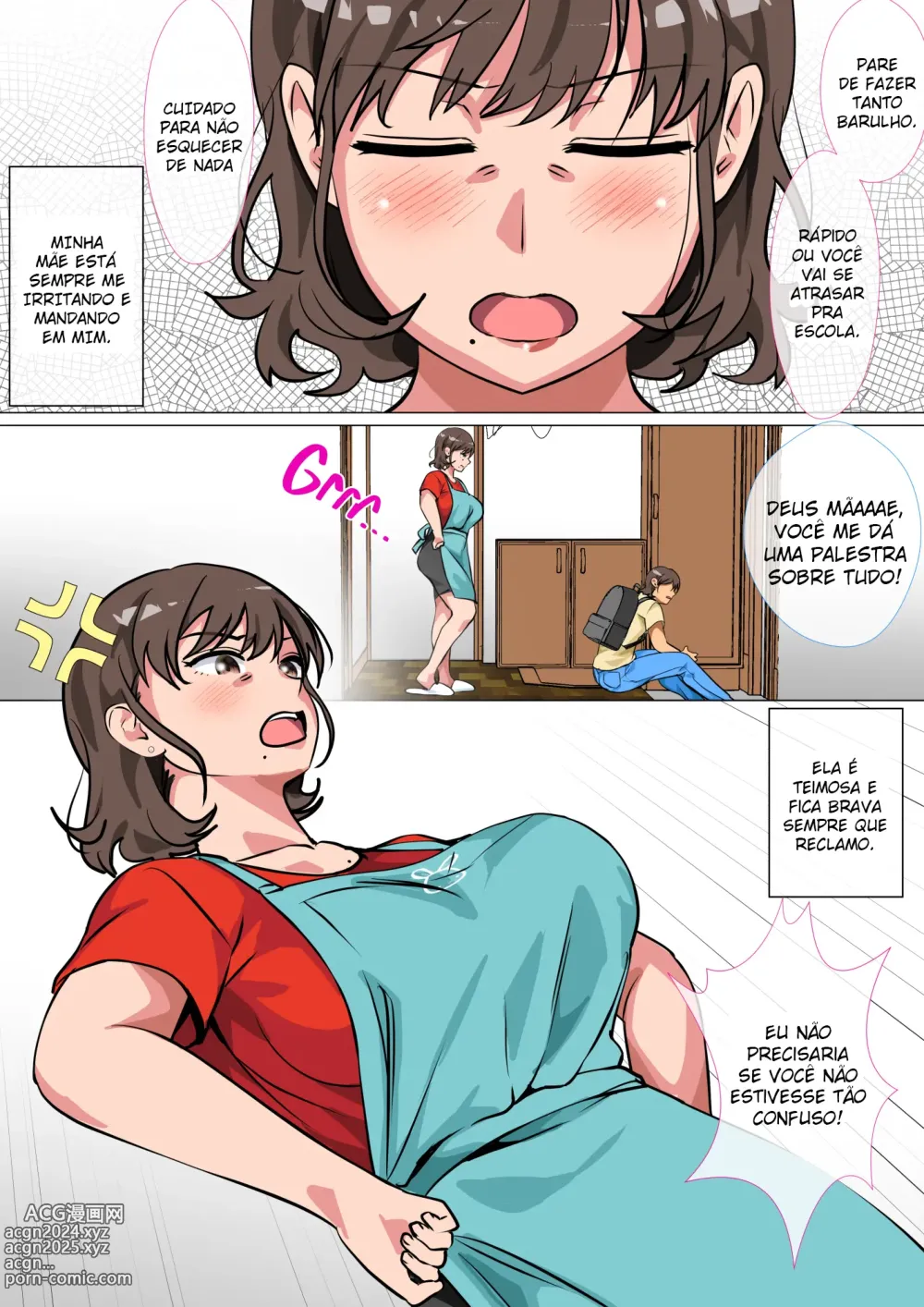 Page 2 of doujinshi Eu ordenei que minha mãe fizesse sexo comigo no jogo do King