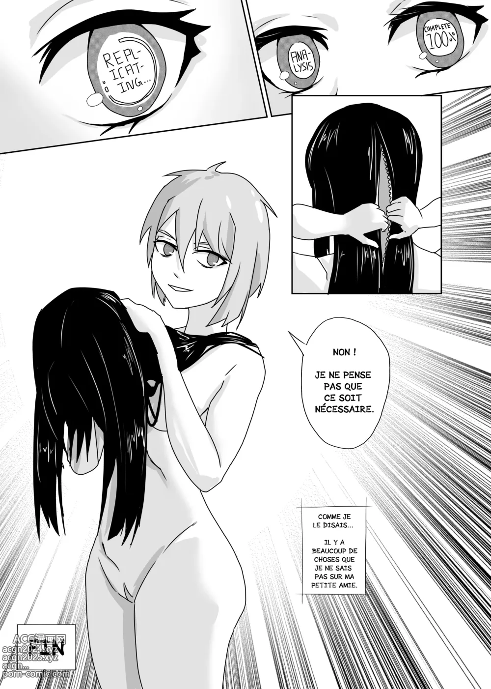 Page 22 of doujinshi Impossible Girlfriend