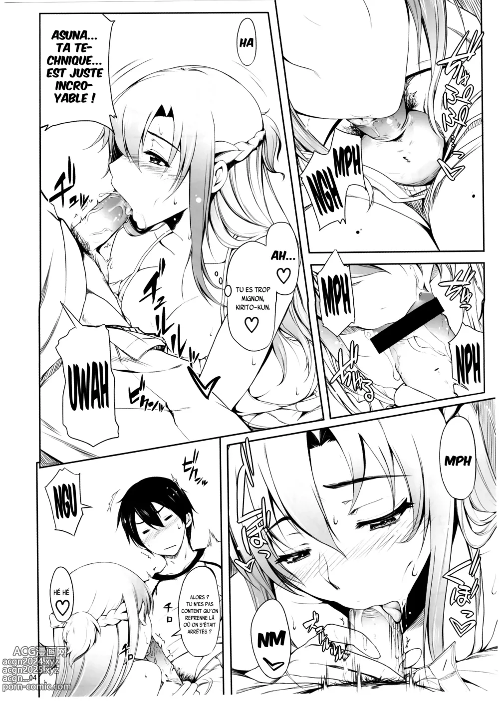 Page 5 of doujinshi Angels stroke 69 Asuna Strike!