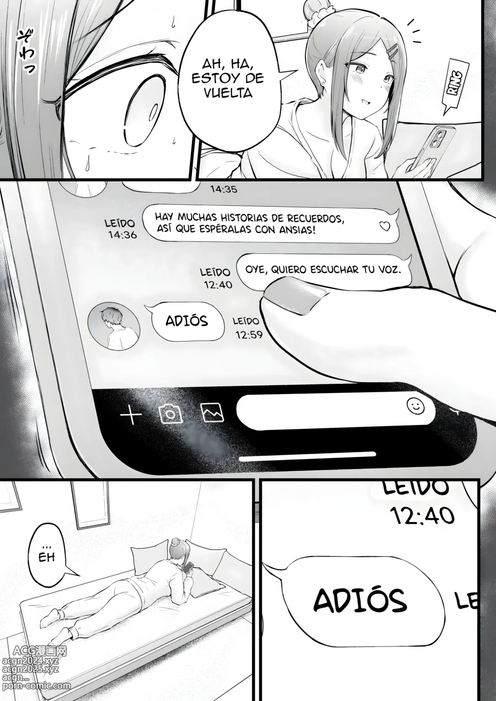 Page 104 of doujinshi Influenciado por las Gals del dormitorio de chicas que administro Parte 1 y 2