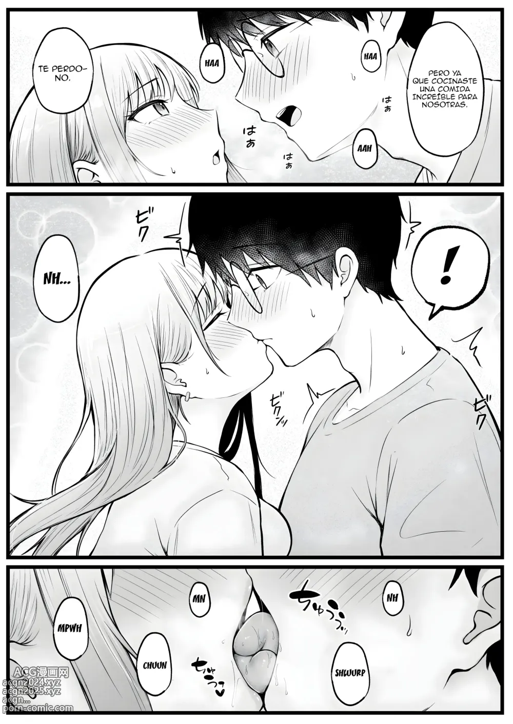 Page 17 of doujinshi Influenciado por las Gals del dormitorio de chicas que administro Parte 1 y 2