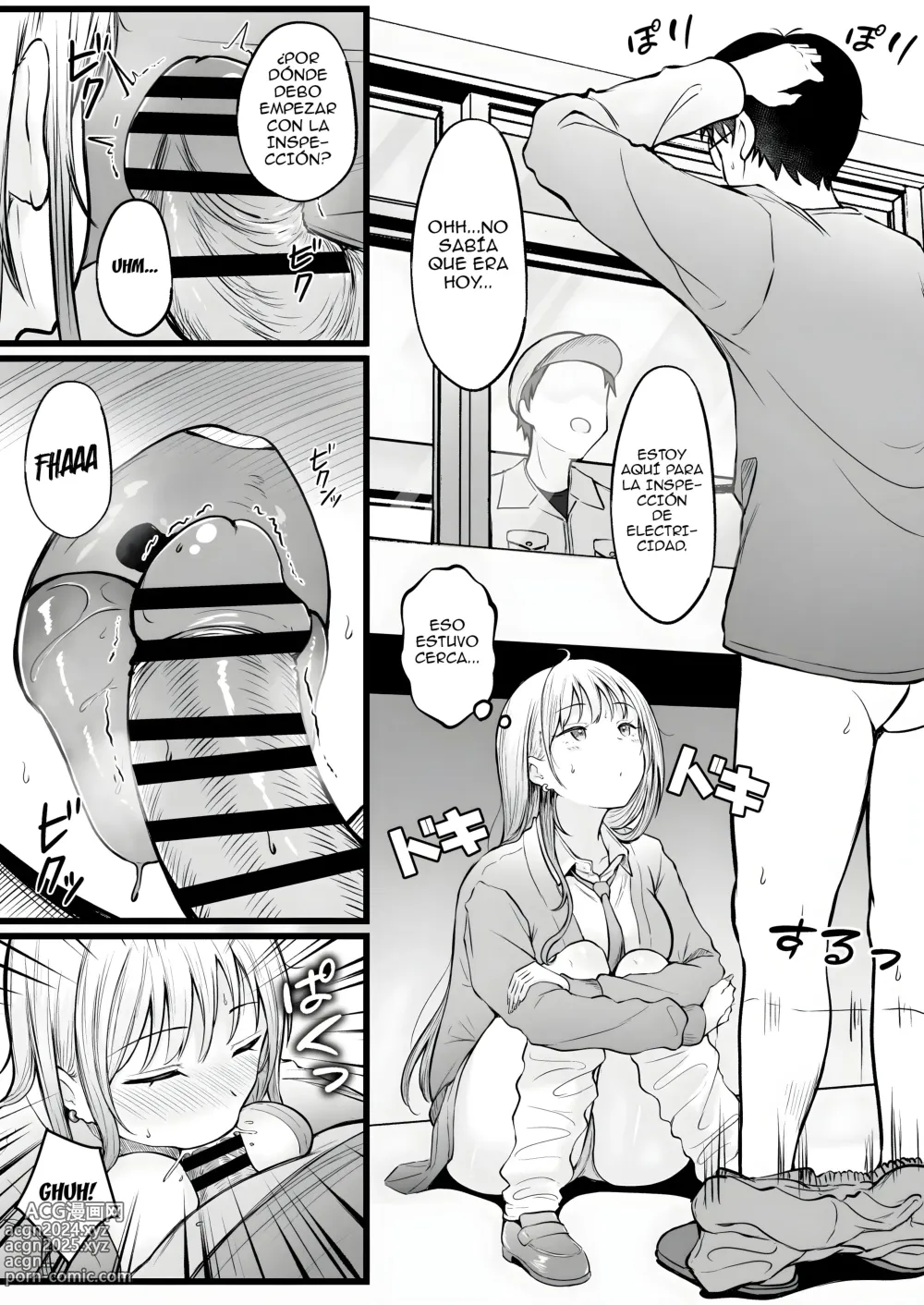 Page 34 of doujinshi Influenciado por las Gals del dormitorio de chicas que administro Parte 1 y 2