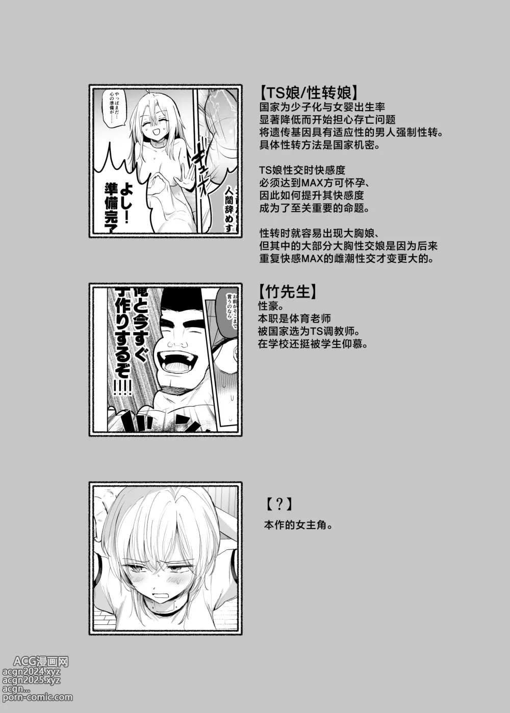 Page 4 of doujinshi Cool-kei TS Musume ga Zetsurin Kyoushi ni Seikan Choukyou Sarete Mesuiki Maso Kaika Akume Shikkin Kairaku Ochi Ninshin suru Ohanashi