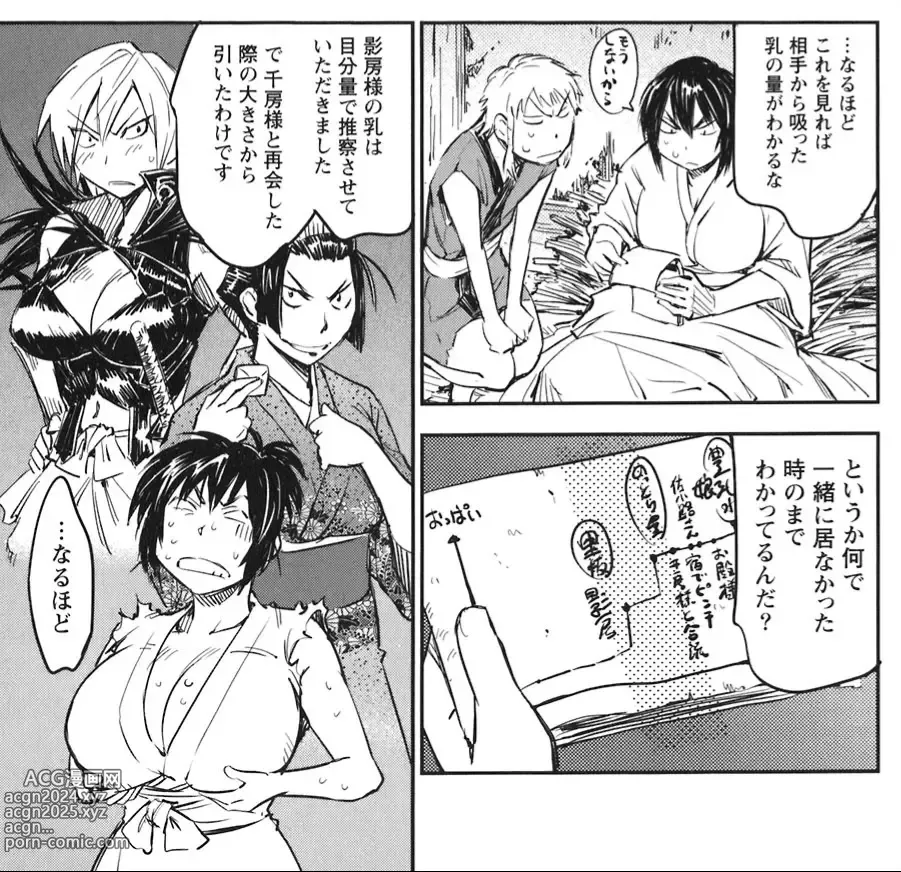 Page 211 of doujinshi Manyuu hikenchou manga fanservice