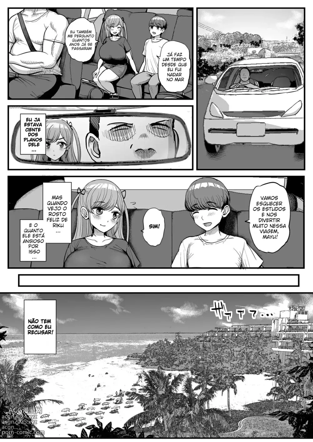 Page 16 of doujinshi My Petite Girlfriend Is My Dad's Sex Slave ~Family Trip~