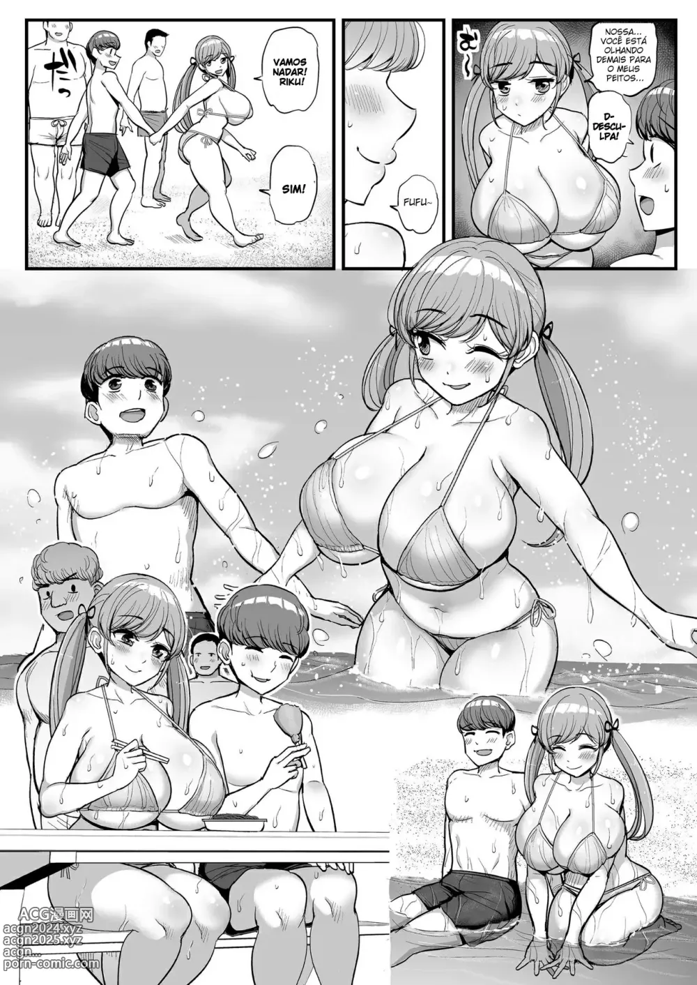 Page 18 of doujinshi My Petite Girlfriend Is My Dad's Sex Slave ~Family Trip~