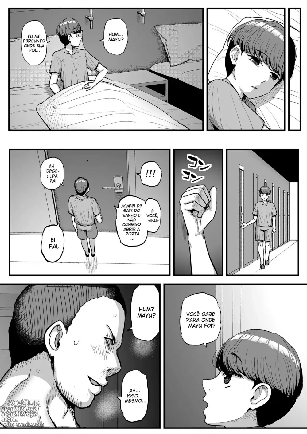 Page 28 of doujinshi My Petite Girlfriend Is My Dad's Sex Slave ~Family Trip~