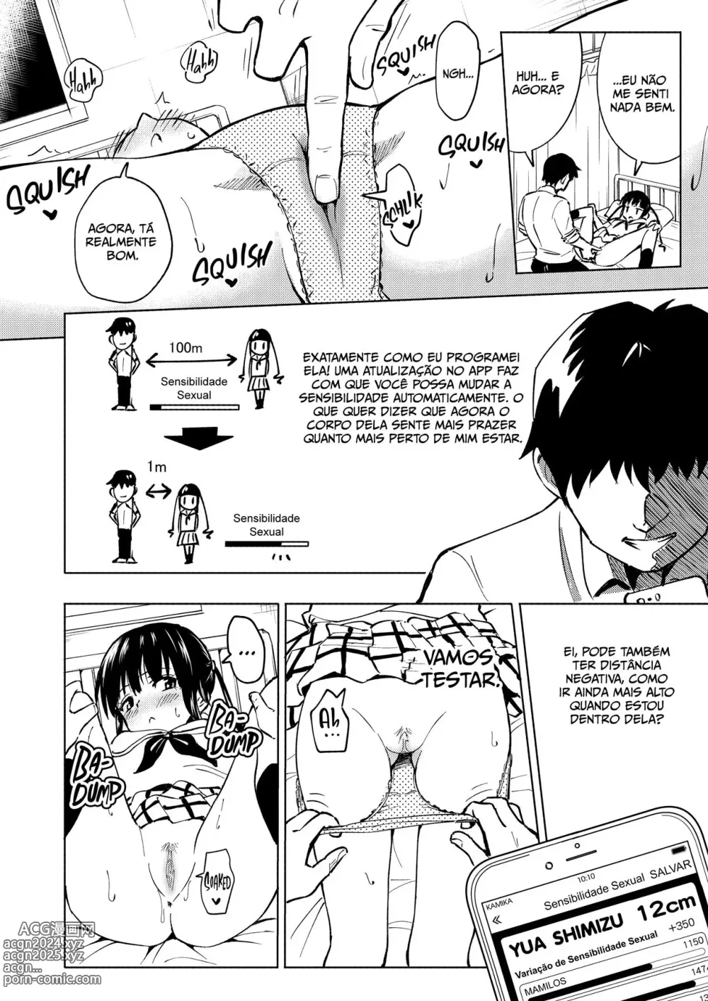 Page 9 of doujinshi SEX SMART PHONE ~Harem Gakuen Hen 3~