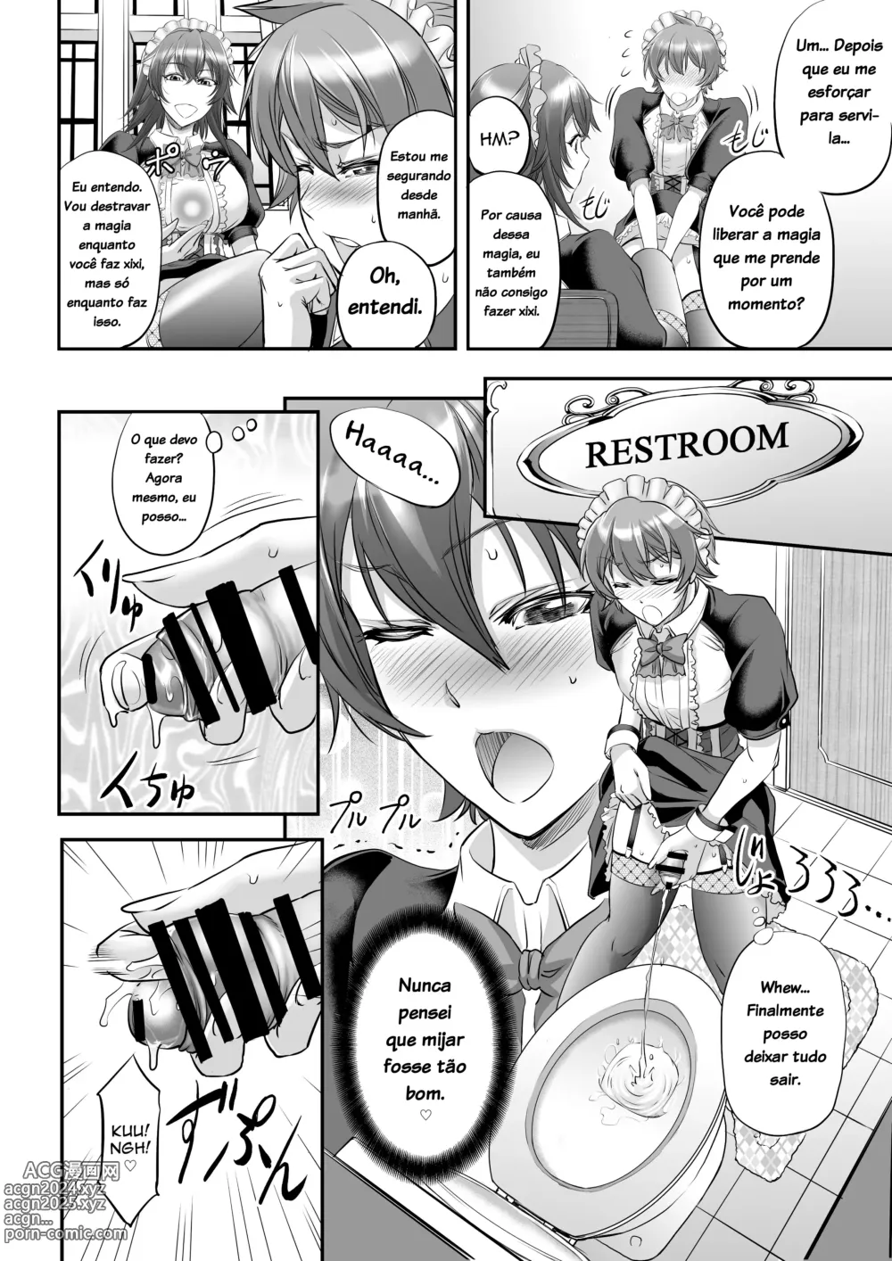 Page 14 of doujinshi Monster Girl Quest! Luka's Maid Training