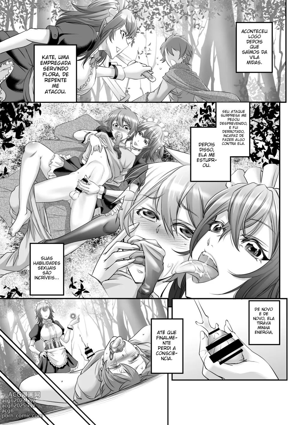 Page 3 of doujinshi Monster Girl Quest! Luka's Maid Training