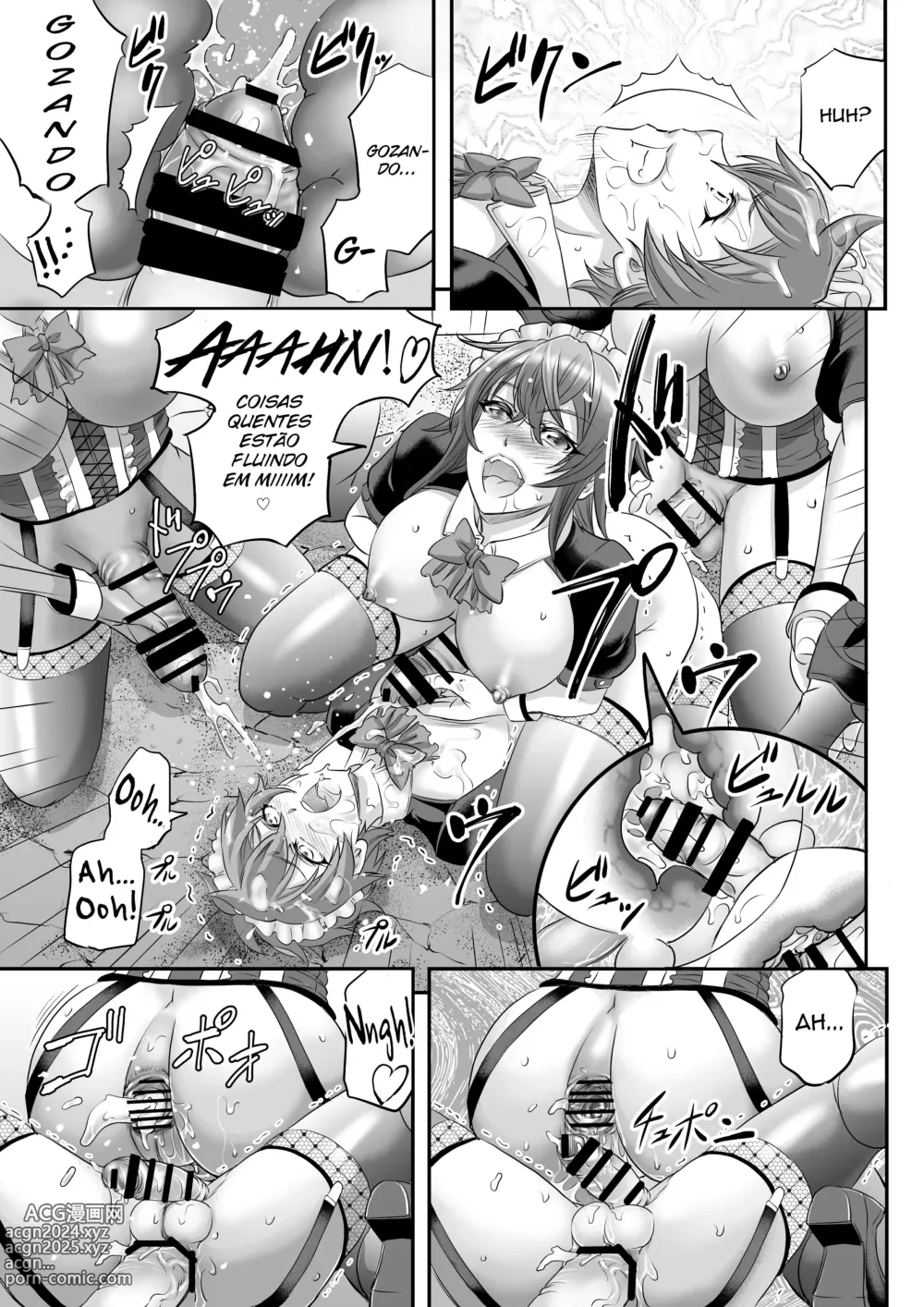 Page 23 of doujinshi Monster Girl Quest! Luka's Maid Training