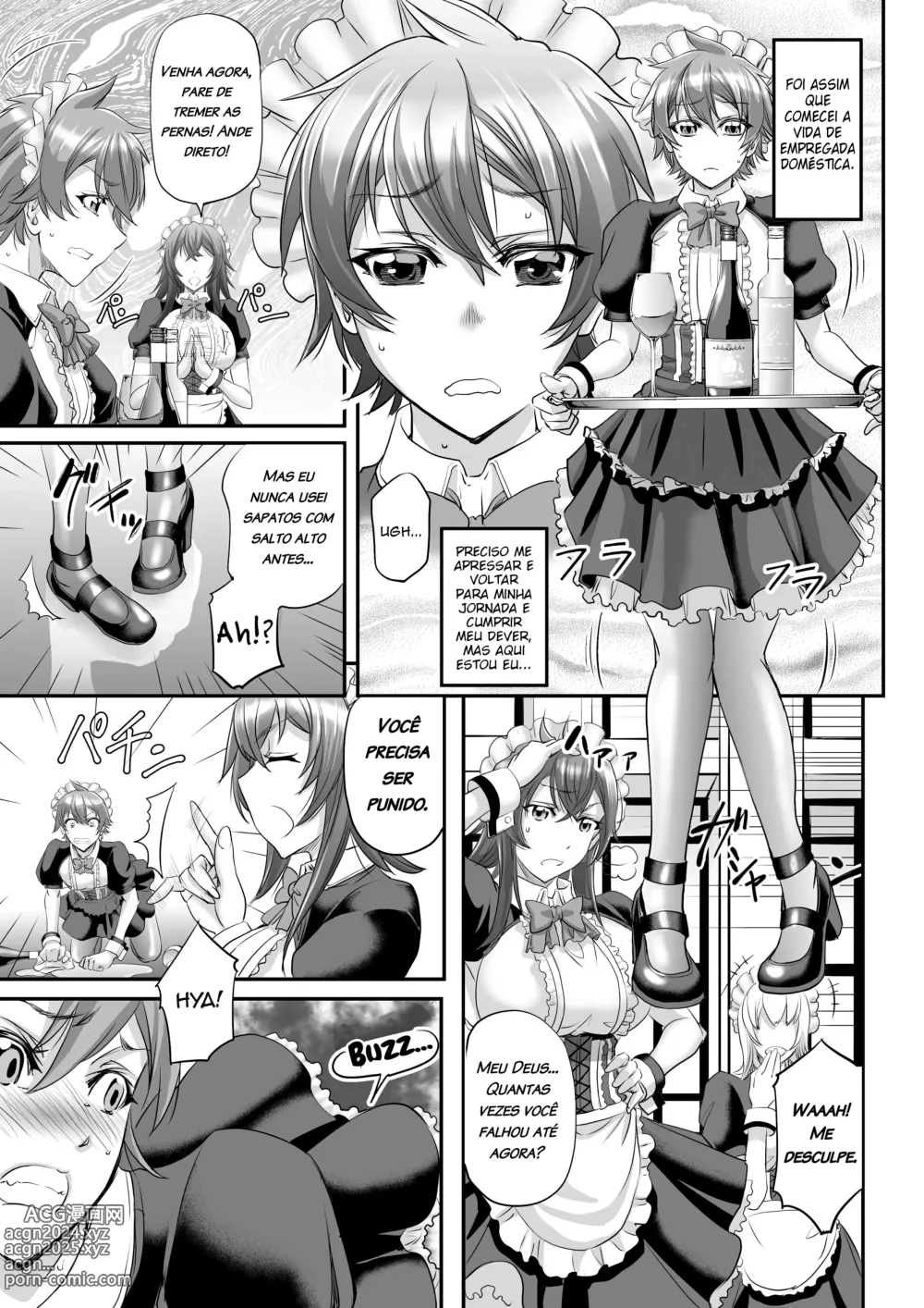 Page 7 of doujinshi Monster Girl Quest! Luka's Maid Training