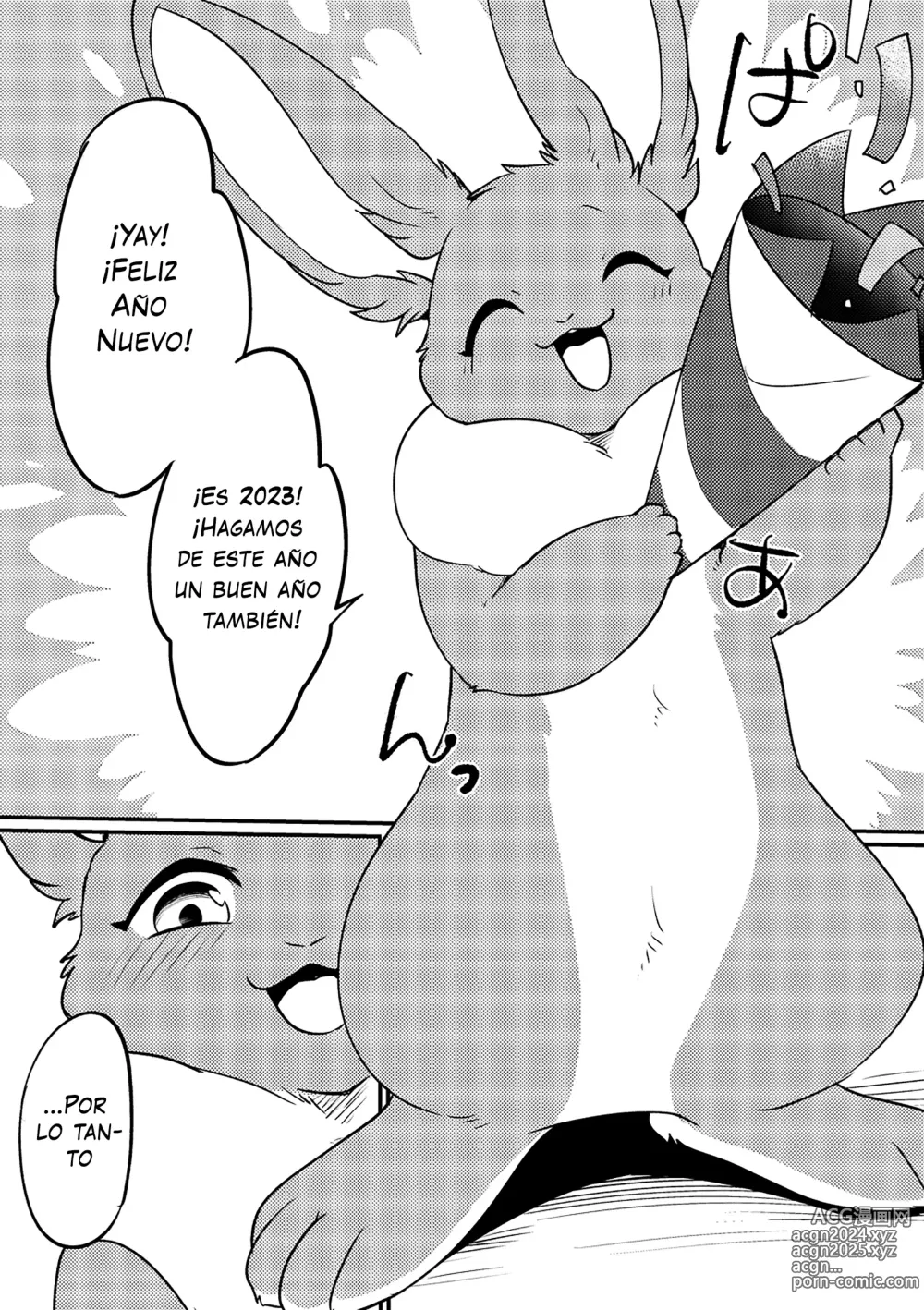 Page 2 of doujinshi Feliz Año Nuevo del Conejo