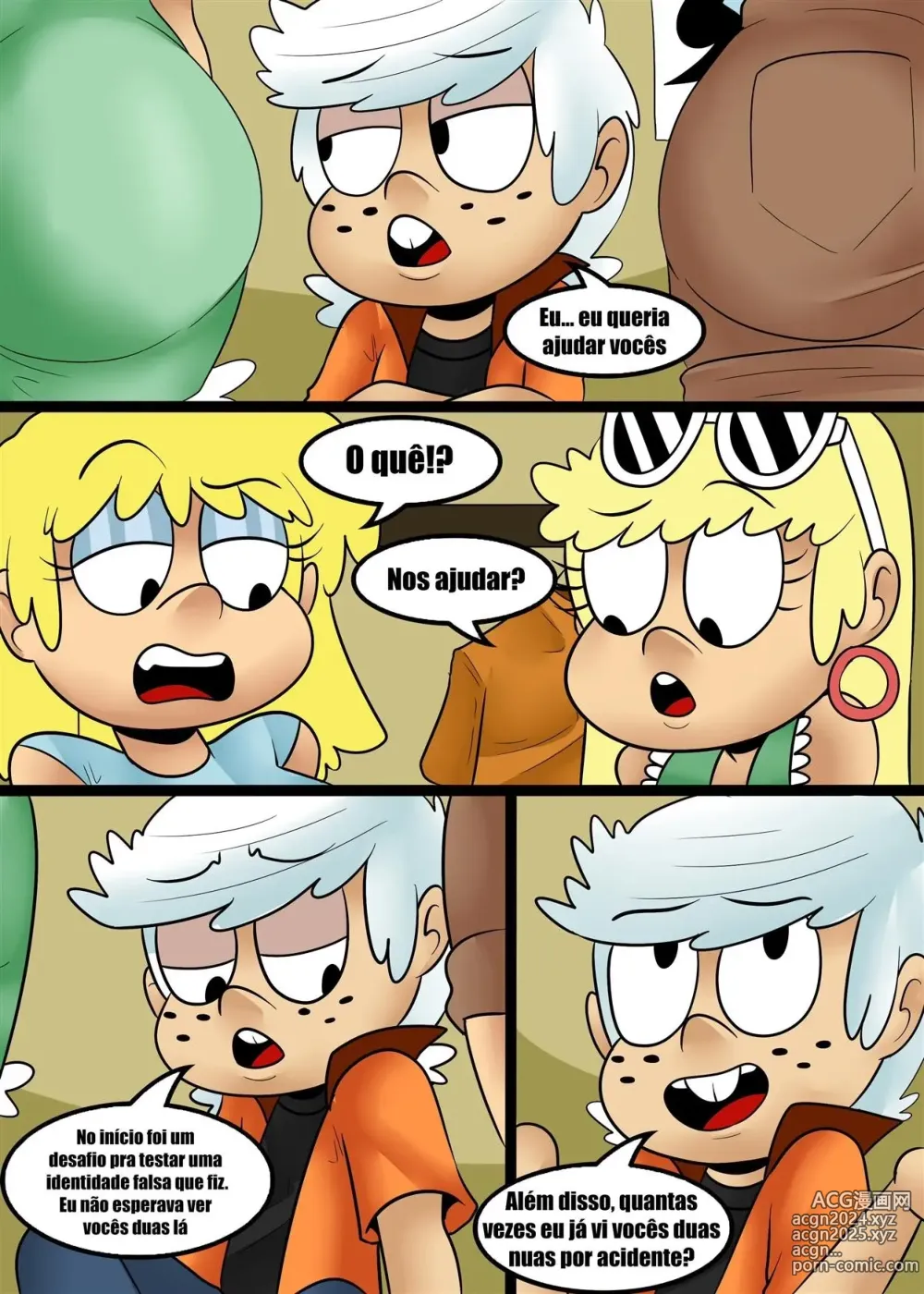 Page 105 of doujinshi The loud house