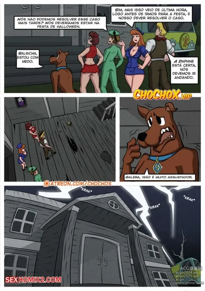 Page 121 of doujinshi Scooby doo