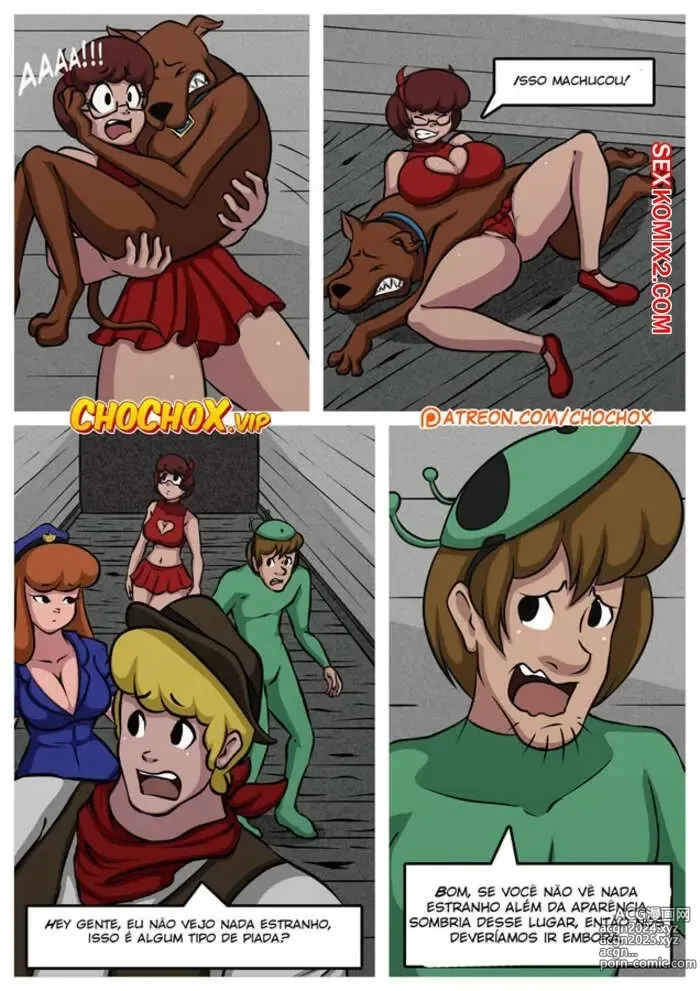 Page 122 of doujinshi Scooby doo