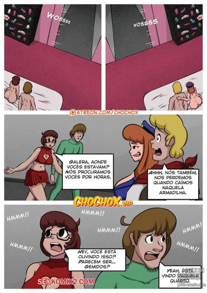 Page 134 of doujinshi Scooby doo