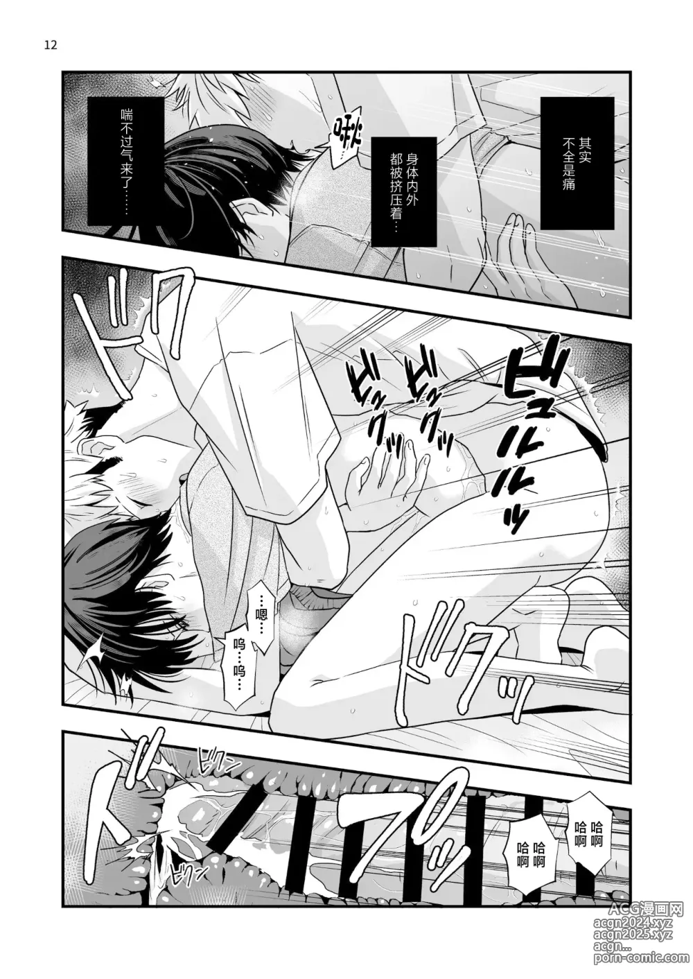 Page 12 of doujinshi Boku shika Shiranai Ani no Kao 2