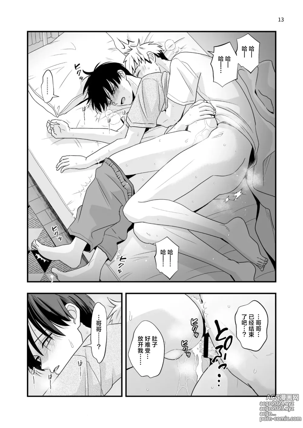 Page 13 of doujinshi Boku shika Shiranai Ani no Kao 2