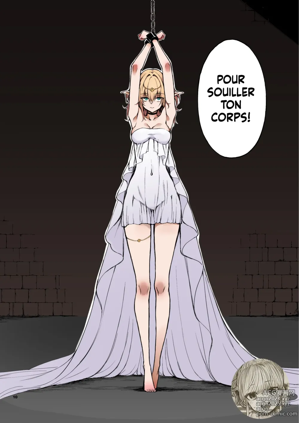 Page 11 of doujinshi L'éducation elfique. Le pays soumis.