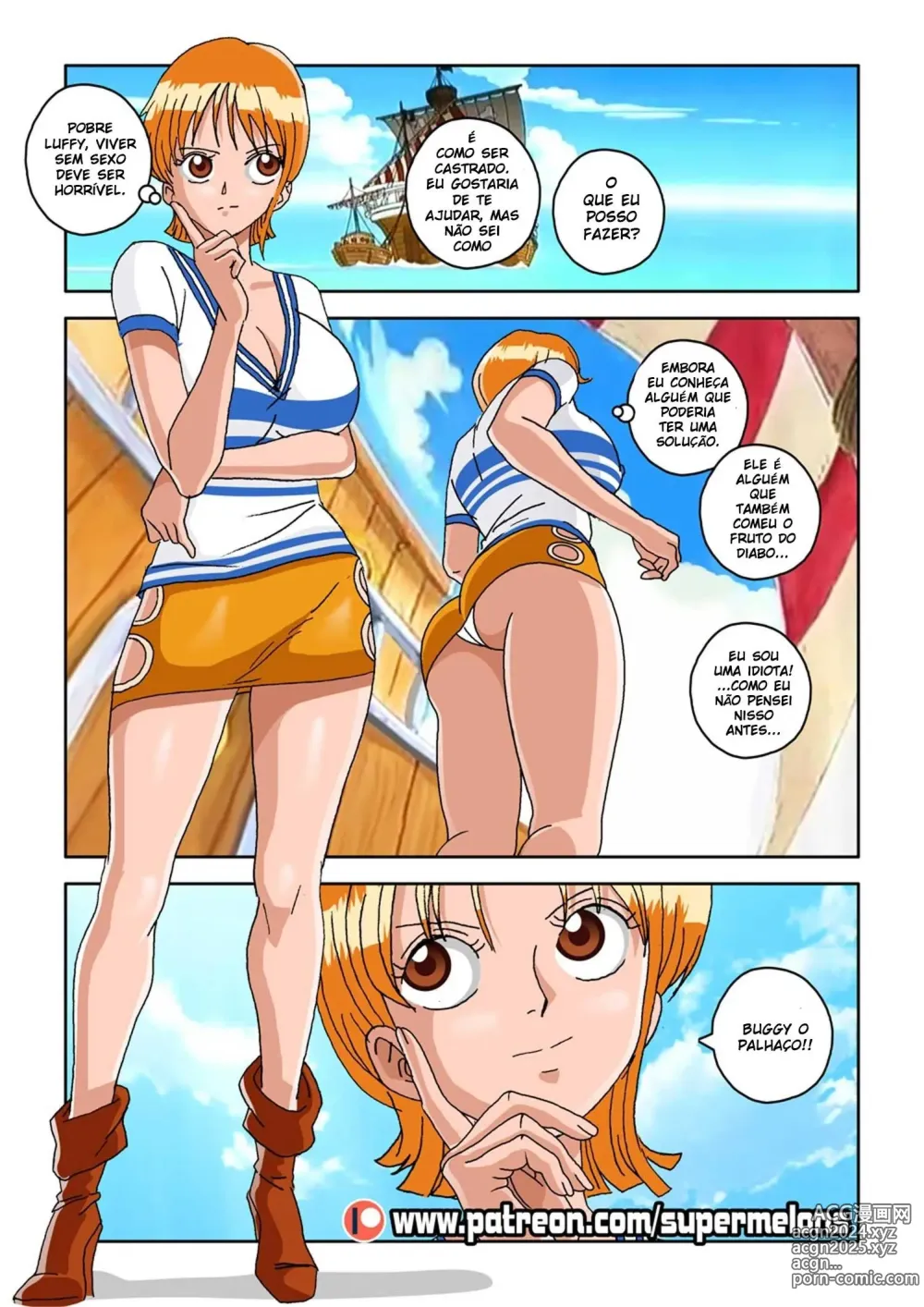 Page 162 of doujinshi One piece