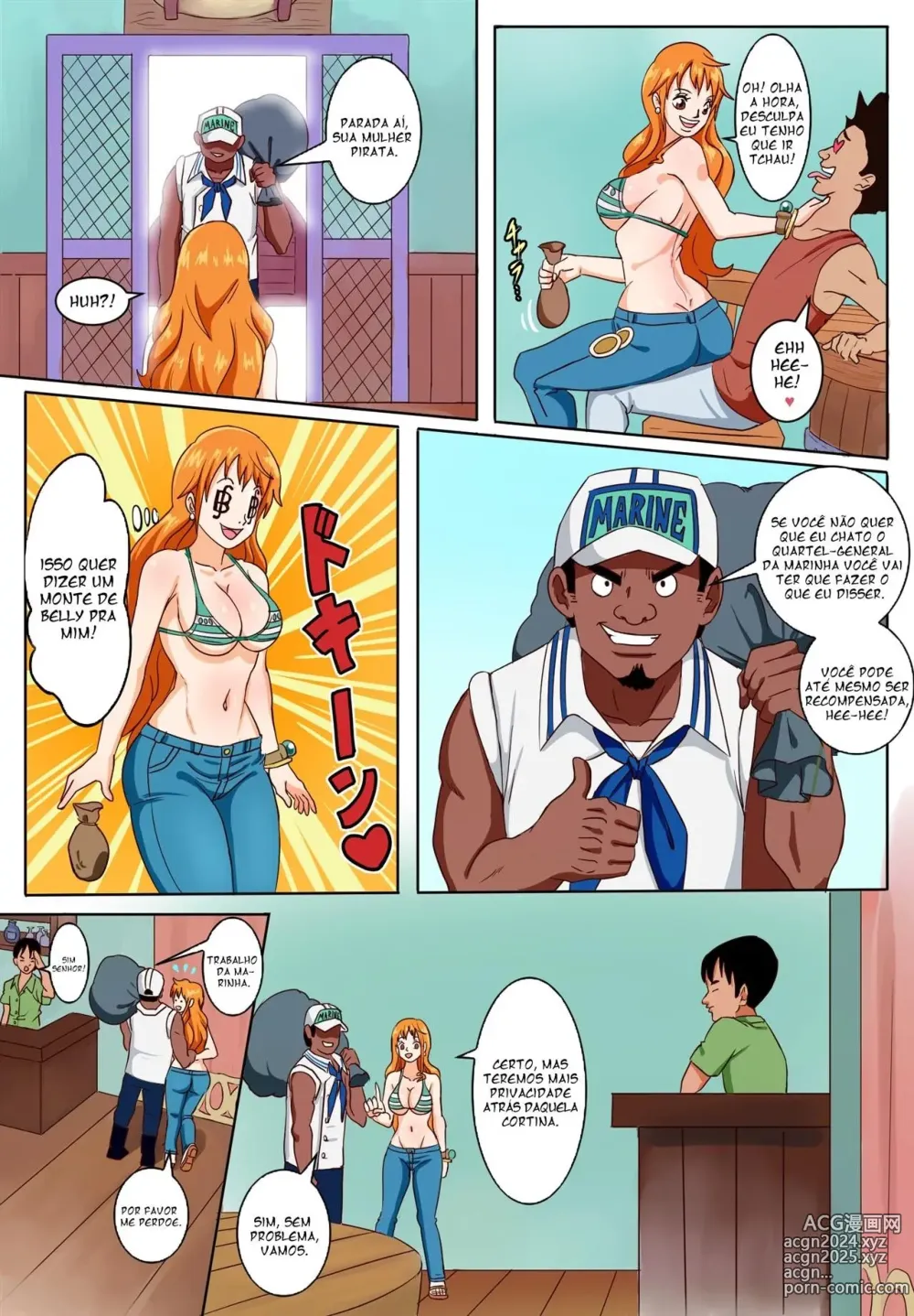 Page 39 of doujinshi One piece