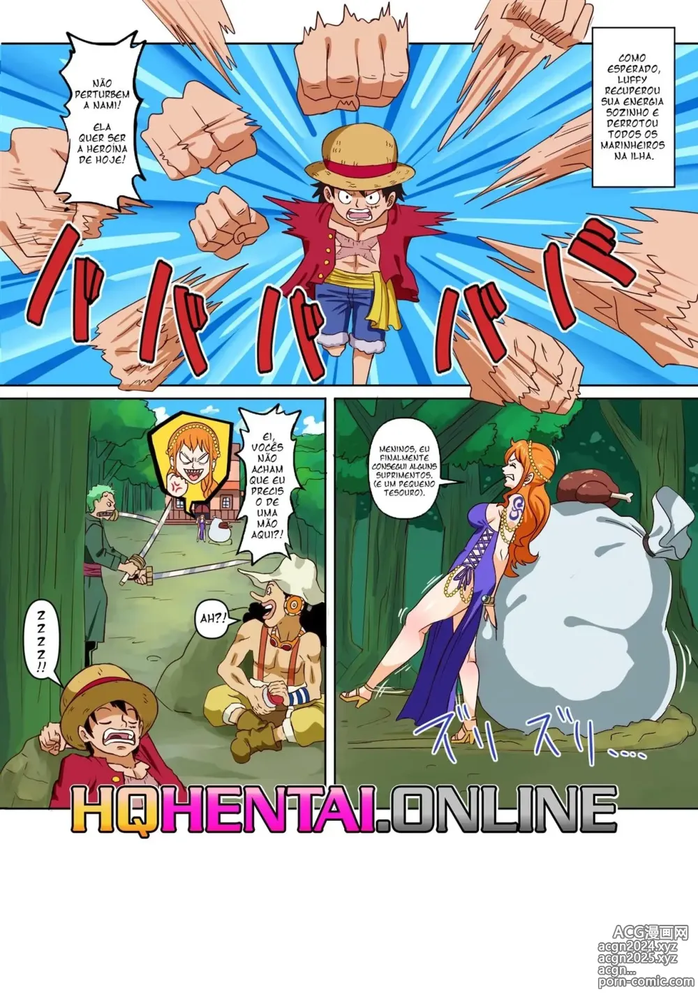 Page 58 of doujinshi One piece