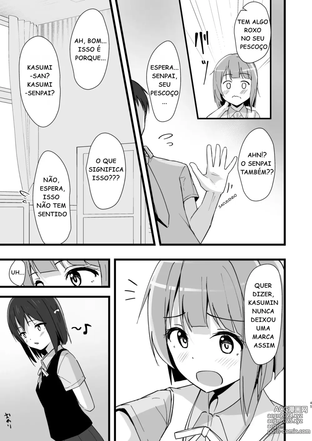 Page 44 of doujinshi O Paradigma de Shioriko e Kasumi